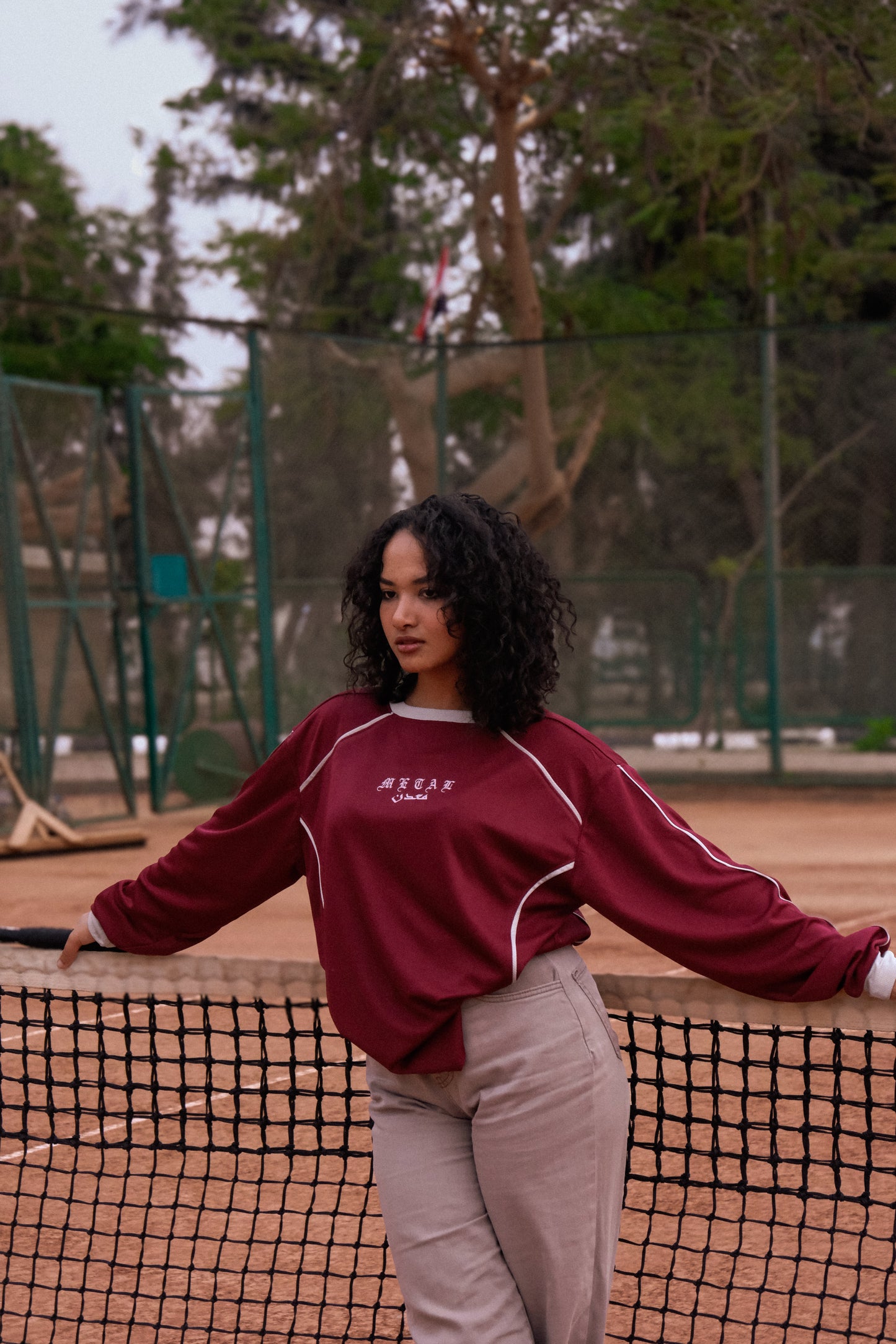 Oversized T-shirt "7"