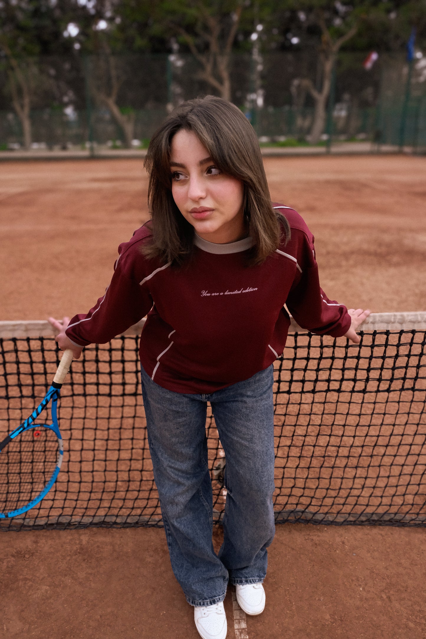 Oversized T-shirt "you are a limited edition "