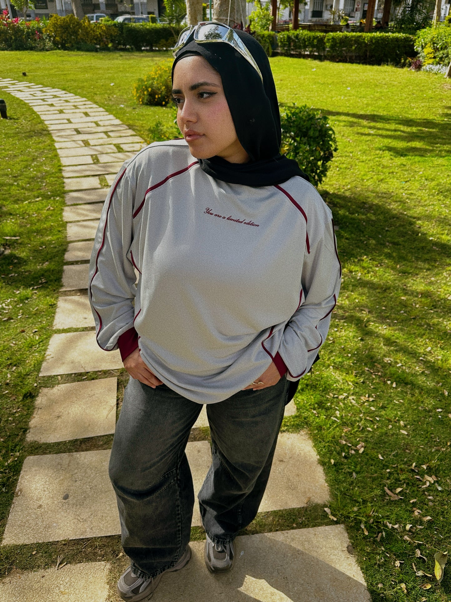 Oversized T-shirt "you are a limited edition "