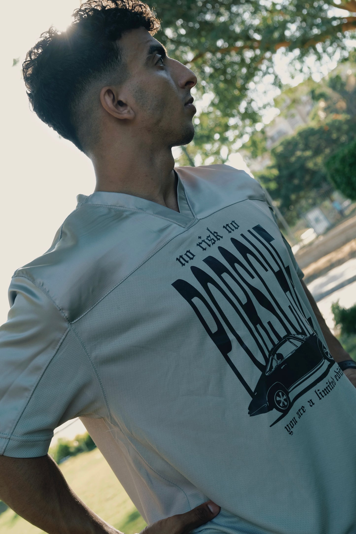 NO RISK NO PORSCHE 
-`GRAY´-