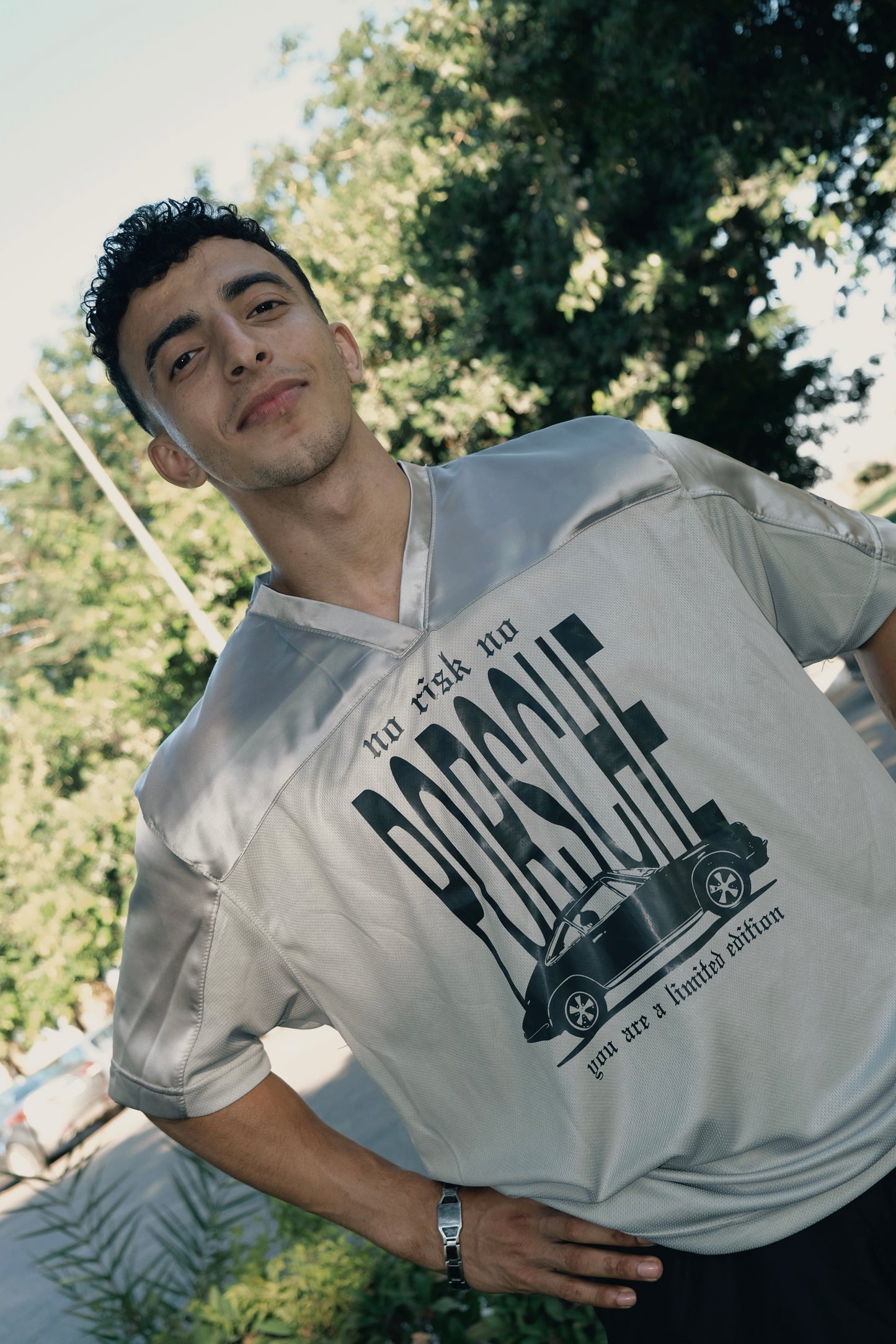 NO RISK NO PORSCHE 
-`GRAY´-