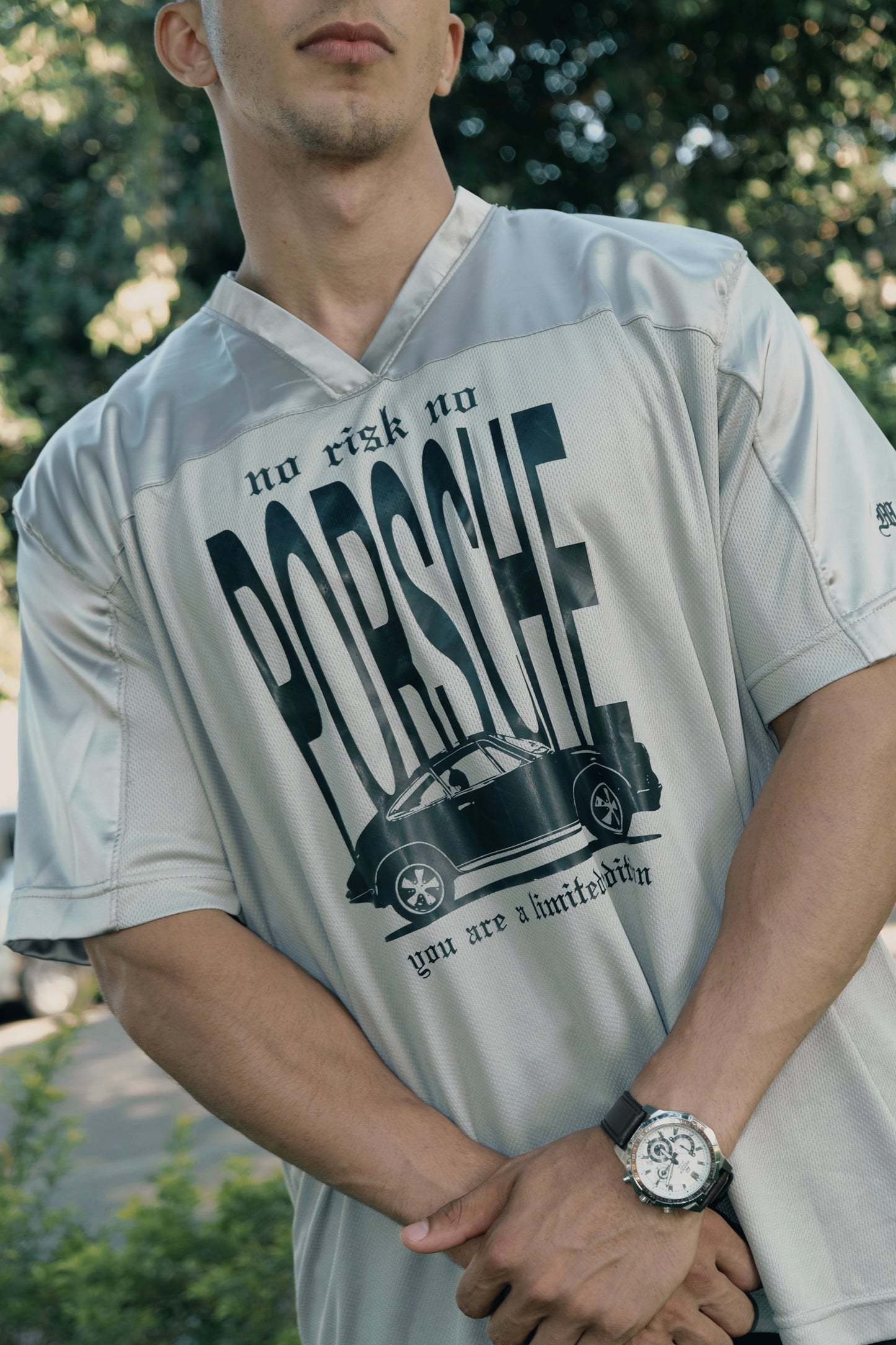 NO RISK NO PORSCHE 
-`GRAY´-