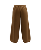 Ribbed Velvet Pants — [color : TOFFEE]