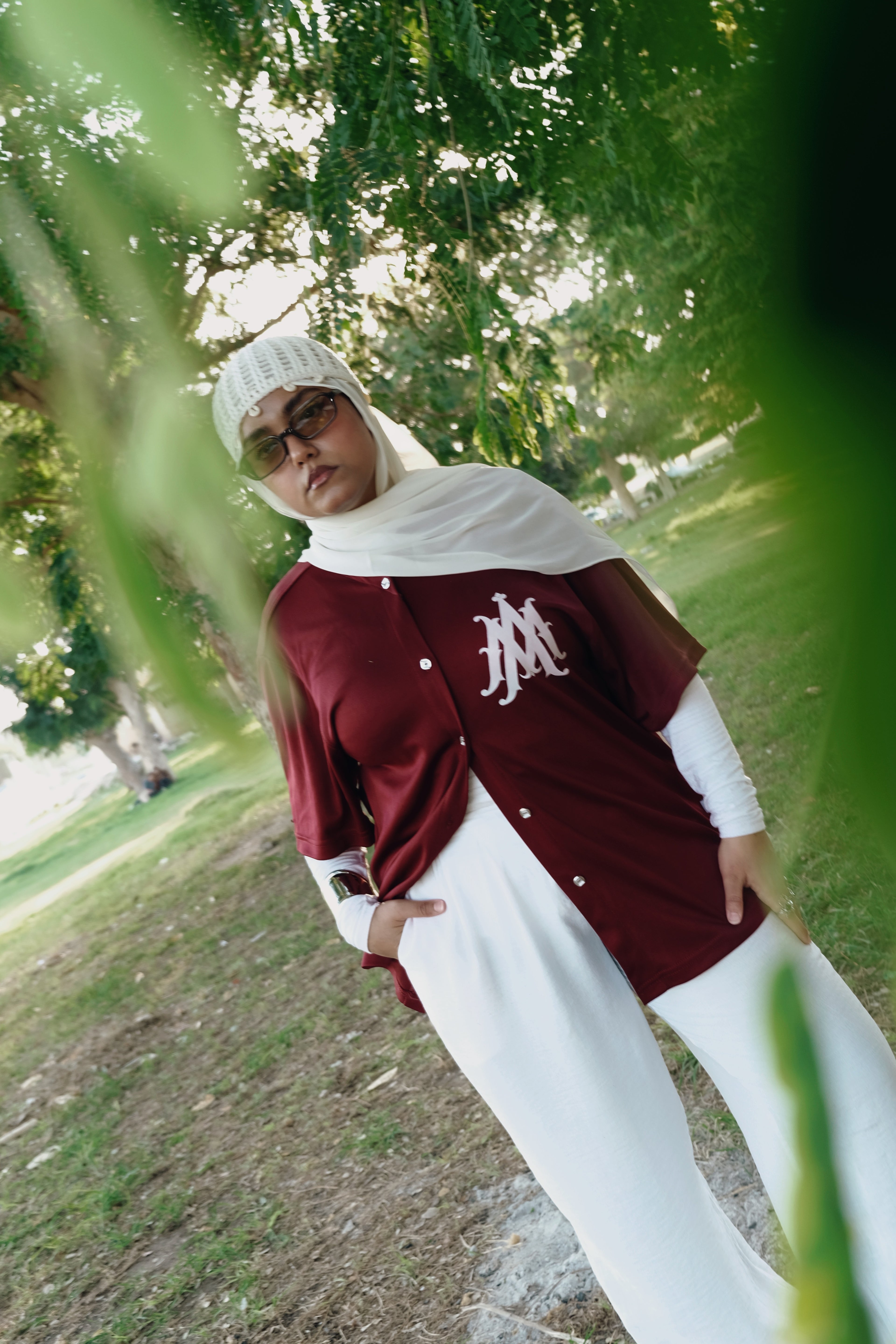BURGUNDY T-shirt