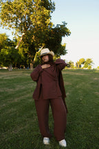 BROWN  - CHINESE SET