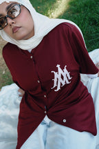 BURGUNDY T-shirt